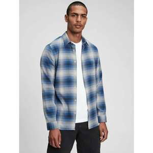 GAP Shirt long sleeve brushed twill