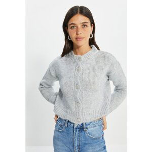 Trendyol Gray Knitwear Cardigan