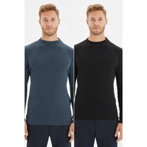 Trendyol Sweater - Black - Fitted