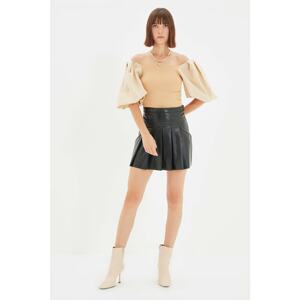 Trendyol Black Ruffled Skirt