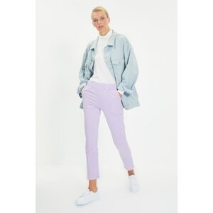 Trendyol Lilac Basic Jogger Knitted Sweatpants