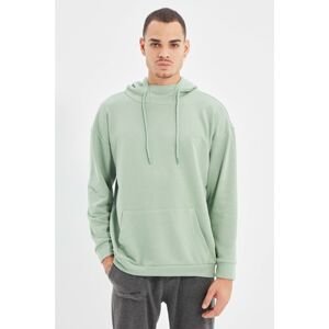 Trendyol Green Men's Regular Fit Sweatshirt