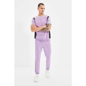 Trendyol Purple Men's Regular Fit Tracksuit Set