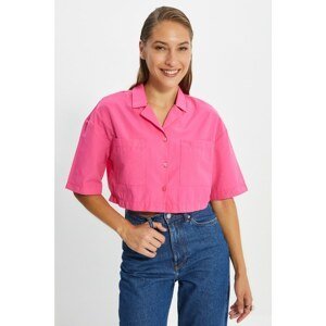 Trendyol Pink Buttoned Shirt