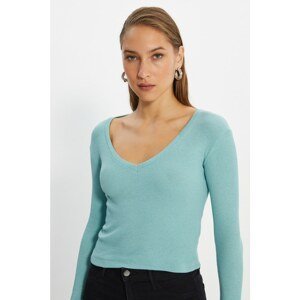 Trendyol Mint Knitted Blouse