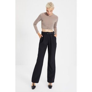 Trendyol Black Belted Trousers