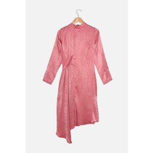 Trendyol Dried Rose Collar Dress