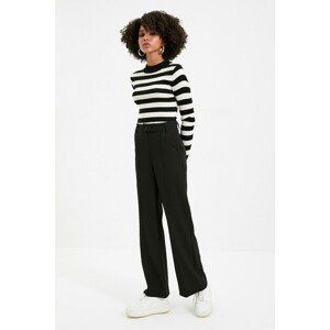 Trendyol Black Straight Trousers