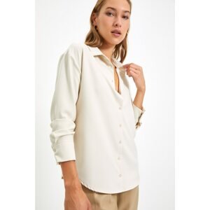 Trendyol Stone Loose Fit Shirt