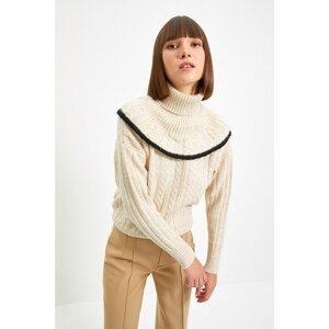 Trendyol Stone Turtleneck Knitwear Sweater