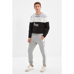 Trendyol Gray Men's Regular Fit Sweatpants