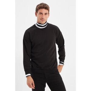 Trendyol Sweatshirt - Black - Regular