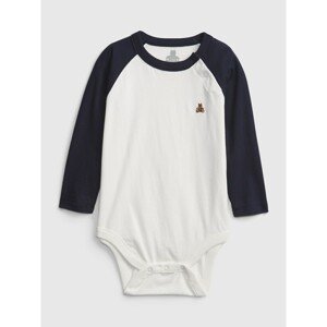 GAP Children's Points 100% Organic Cotton Colorblock Bodysuit