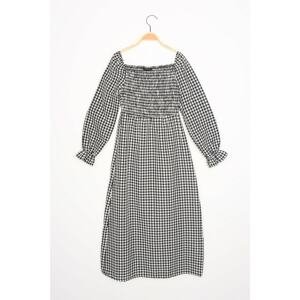 Trendyol Multicolored Gipe Checked Dress