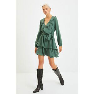 Trendyol Dress - Green - Wrapover