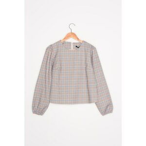 Trendyol Multicolored Plaid Blouse