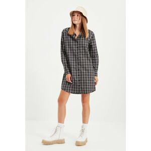 Trendyol Multicolored Back Detailed Shirt Dress