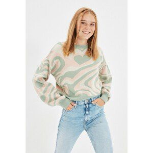 Trendyol Mint Crew Neck Knitwear Sweater