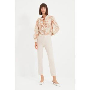 Trendyol Mink Straight Trousers