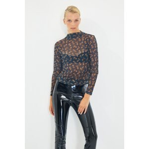 Trendyol Black Knitted Blouse