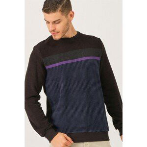 V3202 DEWBERRY DIO RISE MEN'S SWEATSHIRT-BLACK