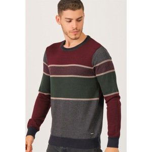 V9393 DEWBERRY DIO RISE MALE SWEATER-BURGUNDY