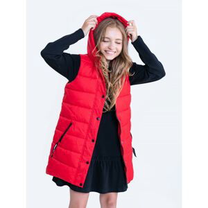 Big Star Woman's Vest Outerwear 130248 Brak Woven-603