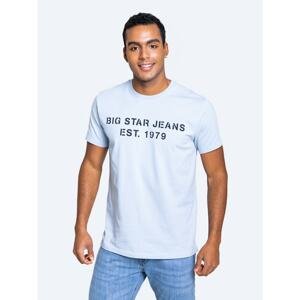 Big Star Man's T-shirt_ss T-shirt 152027 Brak Knitted-400