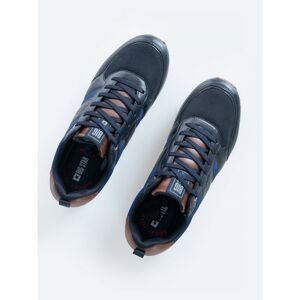 Big Star Man's Sports Shoes 207784 Blue SkÃra ekologiczna-403