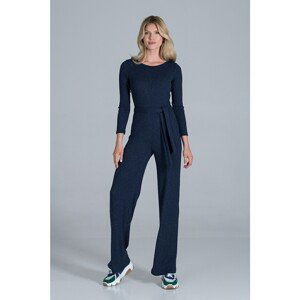 Figl Woman's Jumpsuit M835 Navy Blue