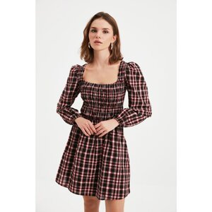 Trendyol Black Petite Square Collar Dress