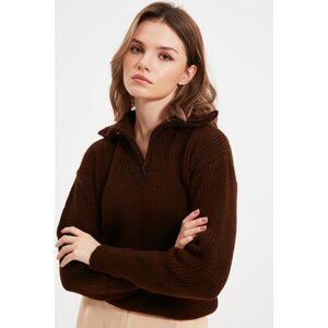 Trendyol Brown Petite Knitwear Sweater