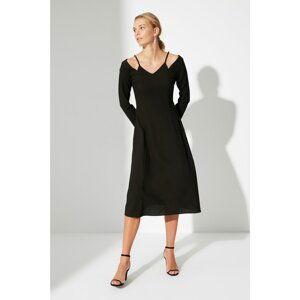 Trendyol Black Strap Detailed Dress