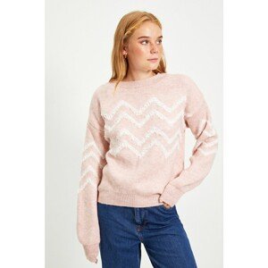 Trendyol Powder Jacquard Knitwear Sweater