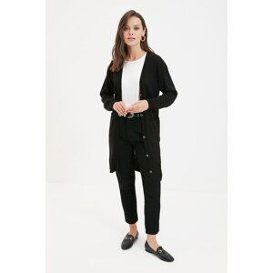 Trendyol Black Knitwear Cardigan