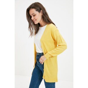 Trendyol Yellow Knitwear Cardigan