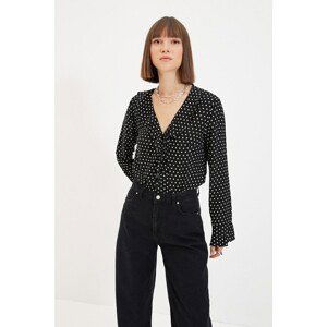 Trendyol Black Polka Dot Body