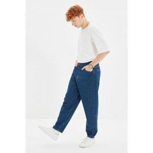 Trendyol Navy Blue Men's Balloon Fit Jeans