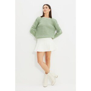 Trendyol Mint Sleeve Detailed Knitwear Sweater