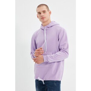 Trendyol Lilac Men Regular Fit Sweatshirt