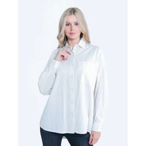 Big Star Woman's Shirt Shirt 141804 Brak Sztruks-102