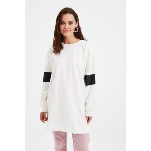 Trendyol Ecru Knitted Sweatshirt