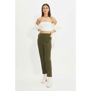 Trendyol Khaki Cigarette Trousers