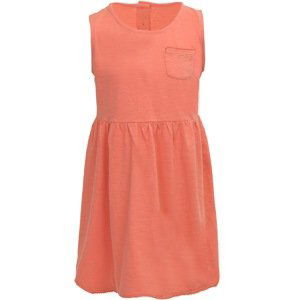 Children's dress ALPINE PRO GUSTO fresh salmon