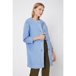 Koton Women's Blue Coat
