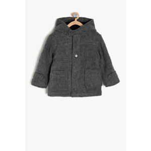 Koton Baby Boy Gray Coat