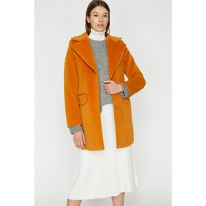 Koton Women's Orange Coat