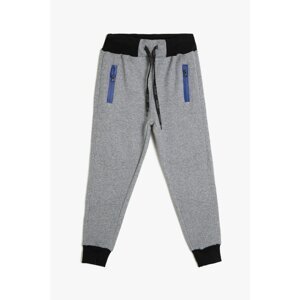 Koton Boy Gray Pocket Detailed Sweatpants