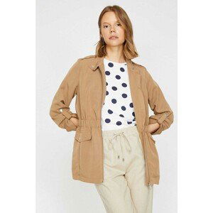 Koton Women's Brown Trench Coat