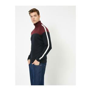 Koton Striped Knitwear Sweater